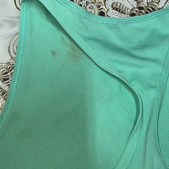 Nike Dri-Fit light green racerback tank top - Picture 3 of 3